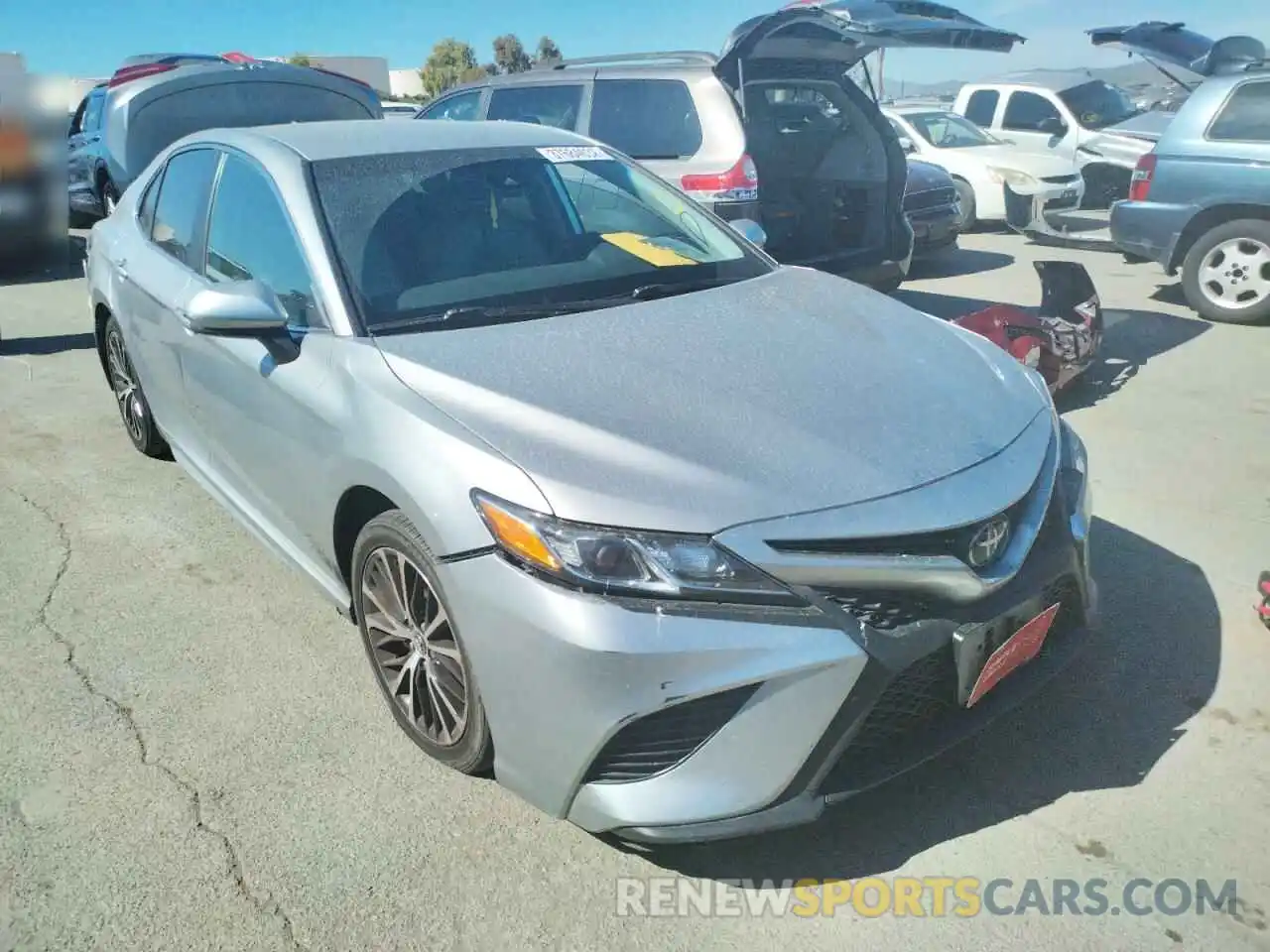 1 Photograph of a damaged car 4T1B11HK2KU836210 TOYOTA CAMRY 2019