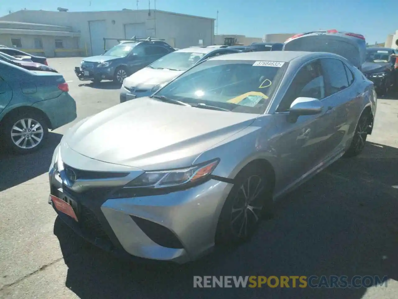 2 Photograph of a damaged car 4T1B11HK2KU836210 TOYOTA CAMRY 2019