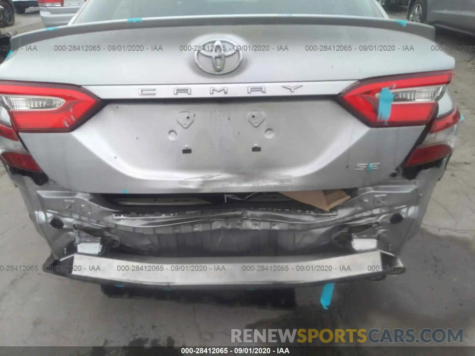 6 Photograph of a damaged car 4T1B11HK2KU836451 TOYOTA CAMRY 2019