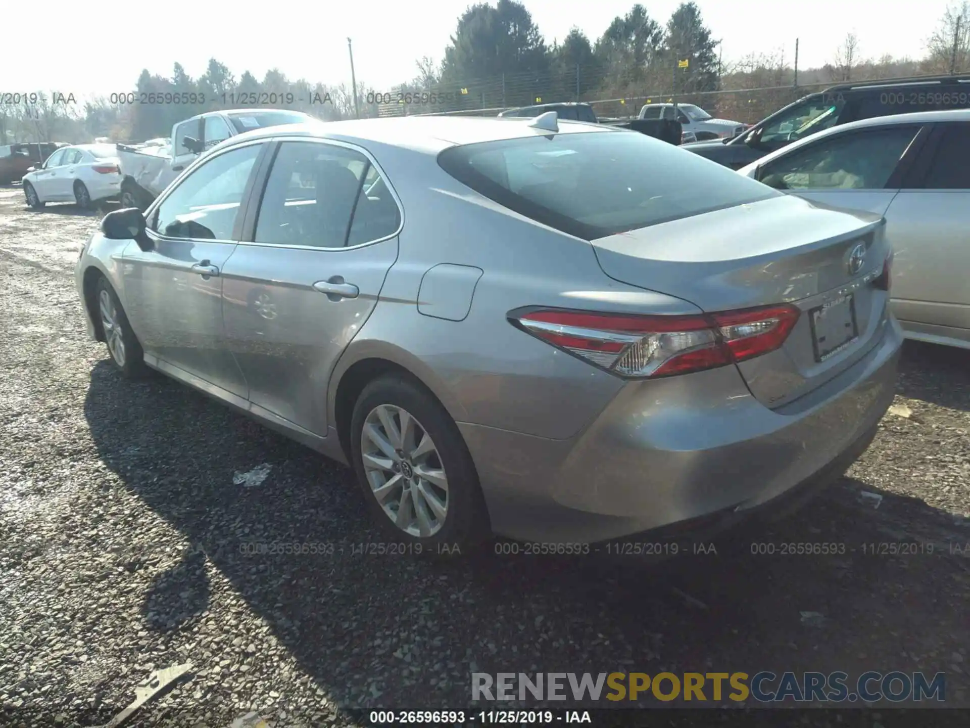 3 Photograph of a damaged car 4T1B11HK2KU839706 TOYOTA CAMRY 2019