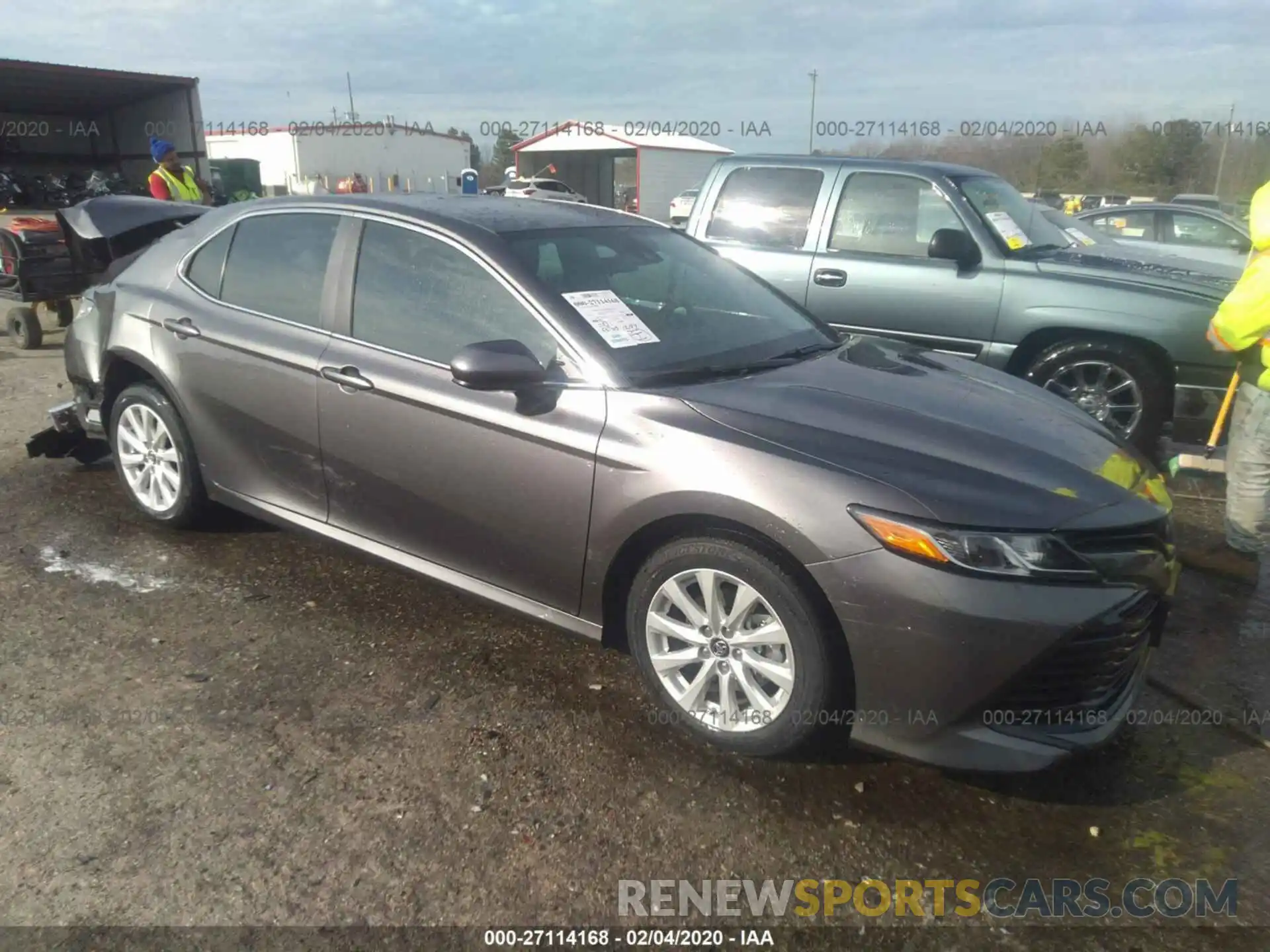 1 Photograph of a damaged car 4T1B11HK2KU842010 TOYOTA CAMRY 2019