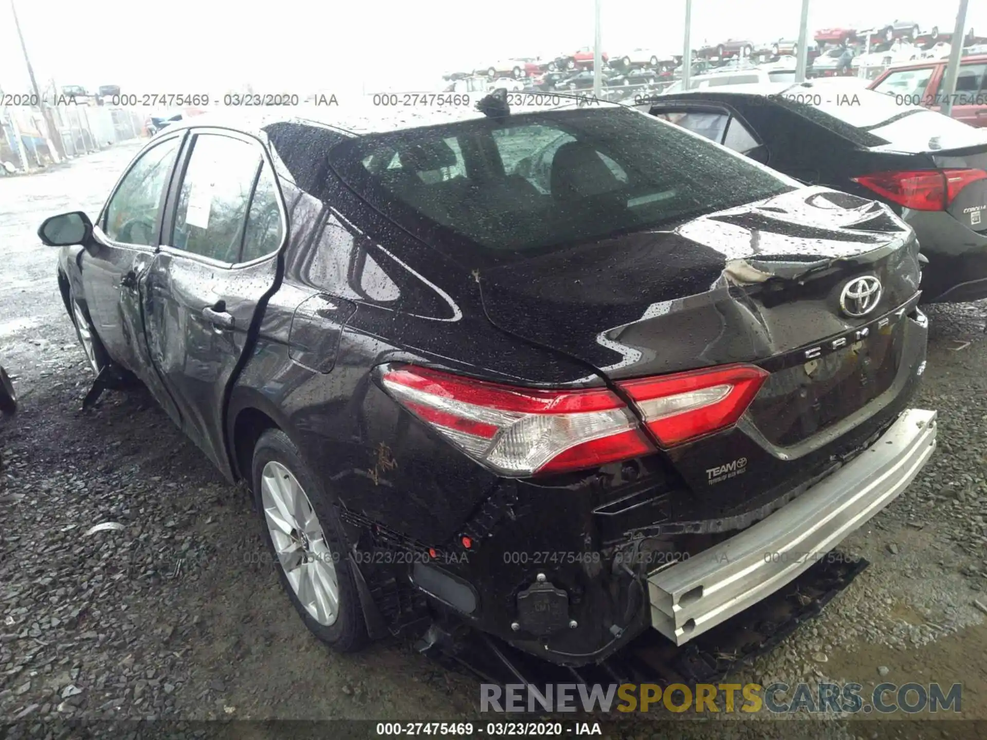 3 Photograph of a damaged car 4T1B11HK2KU842637 TOYOTA CAMRY 2019