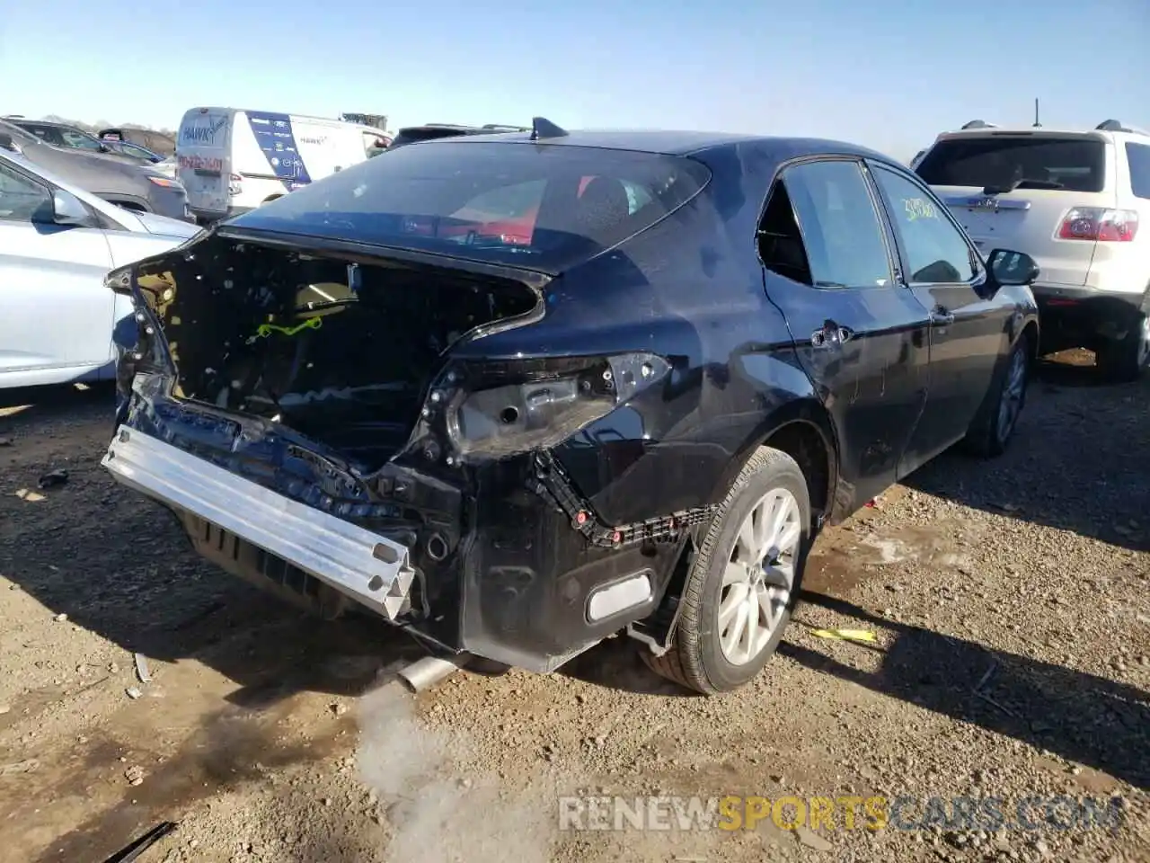 4 Photograph of a damaged car 4T1B11HK2KU843089 TOYOTA CAMRY 2019