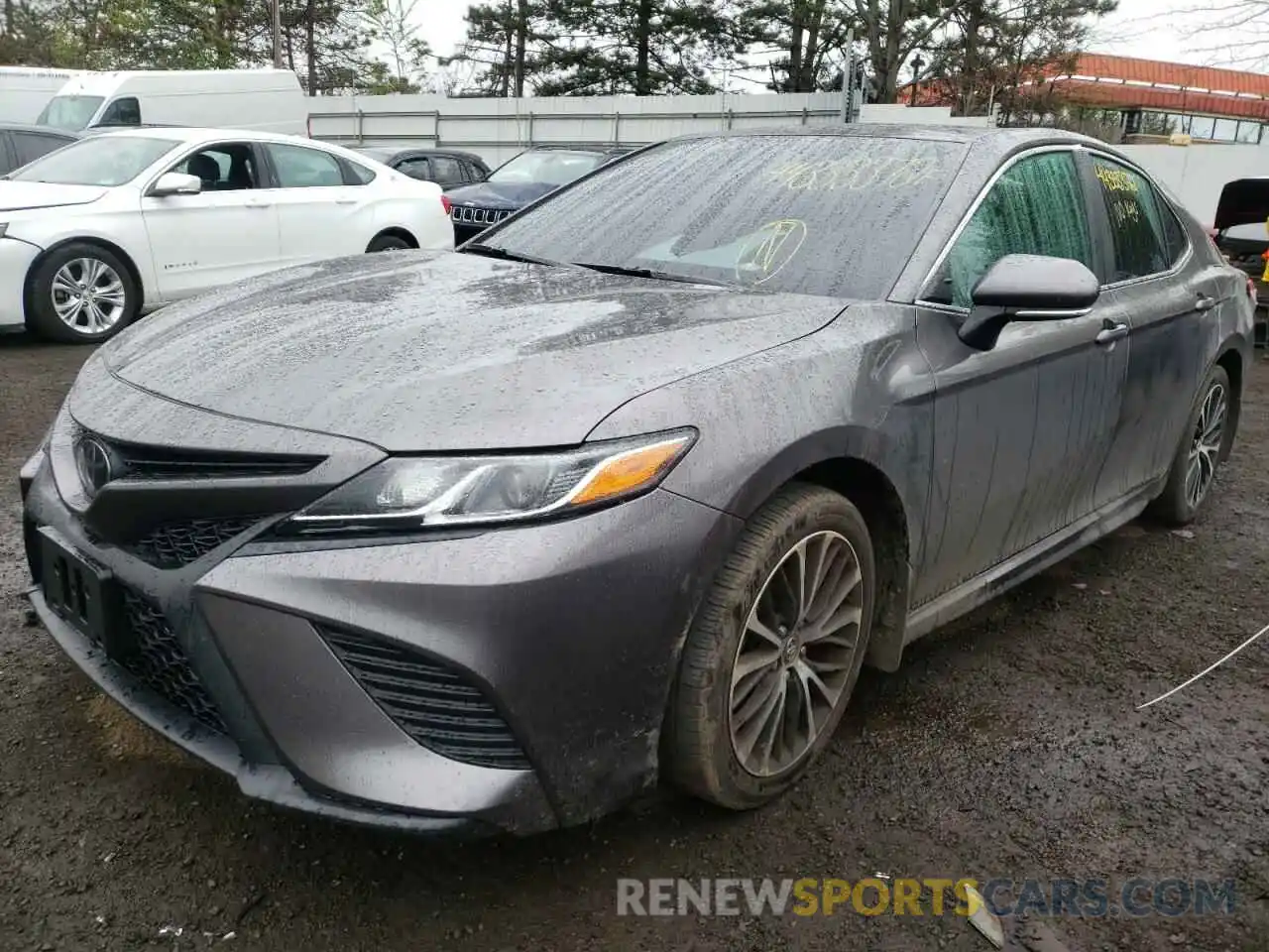 2 Photograph of a damaged car 4T1B11HK2KU843352 TOYOTA CAMRY 2019