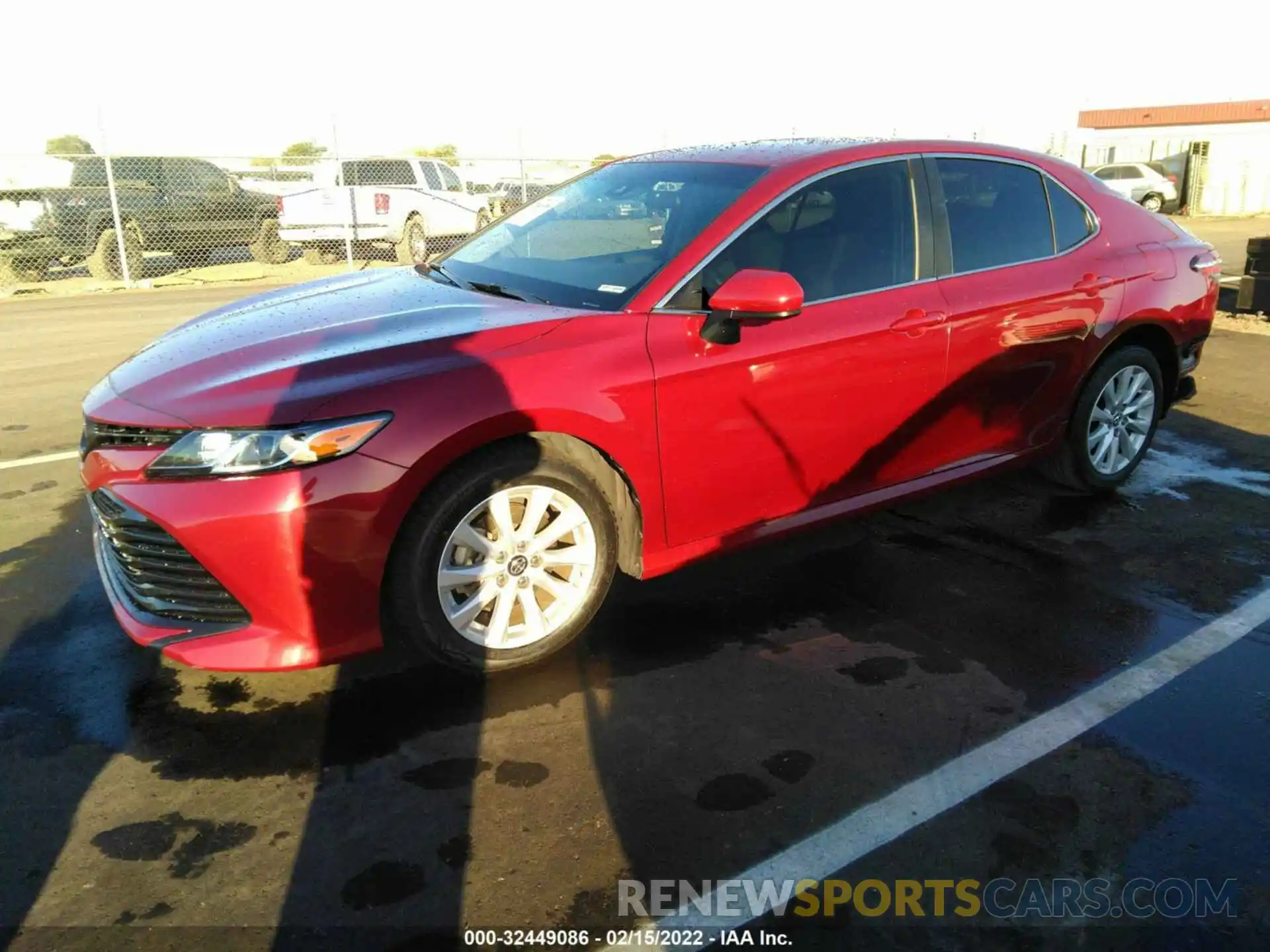 2 Photograph of a damaged car 4T1B11HK2KU844355 TOYOTA CAMRY 2019