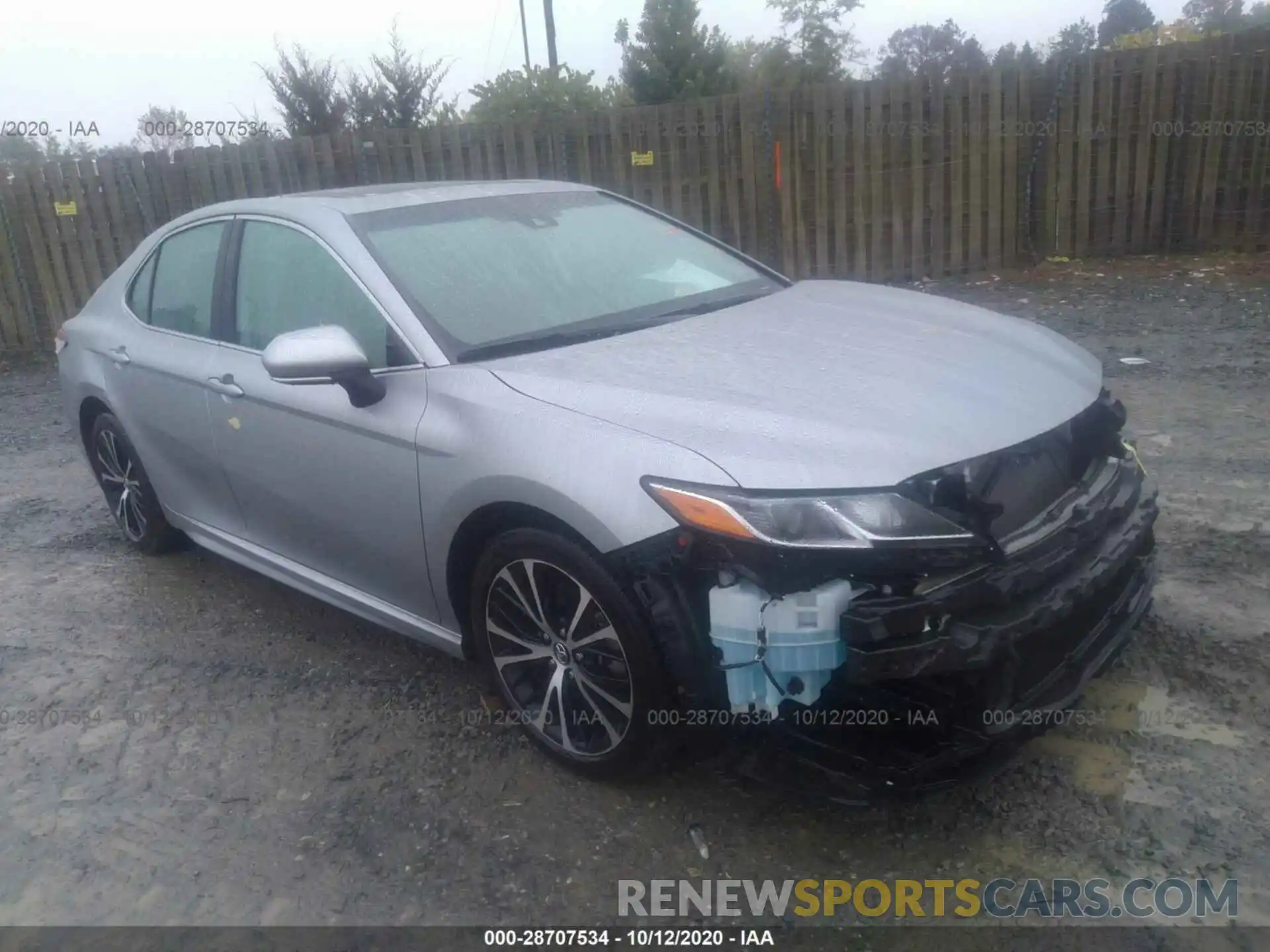 1 Photograph of a damaged car 4T1B11HK2KU844467 TOYOTA CAMRY 2019