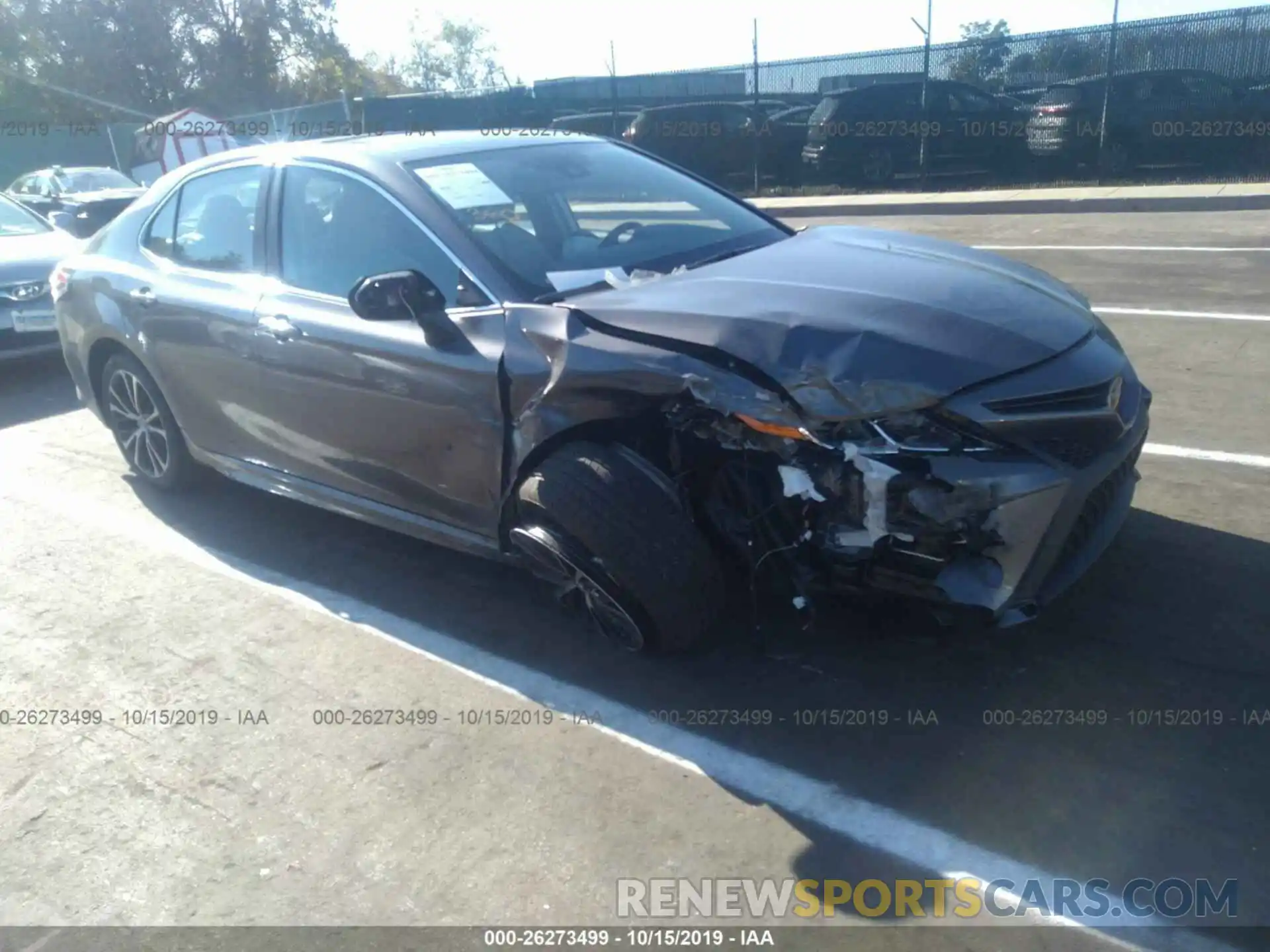 1 Photograph of a damaged car 4T1B11HK2KU845022 TOYOTA CAMRY 2019