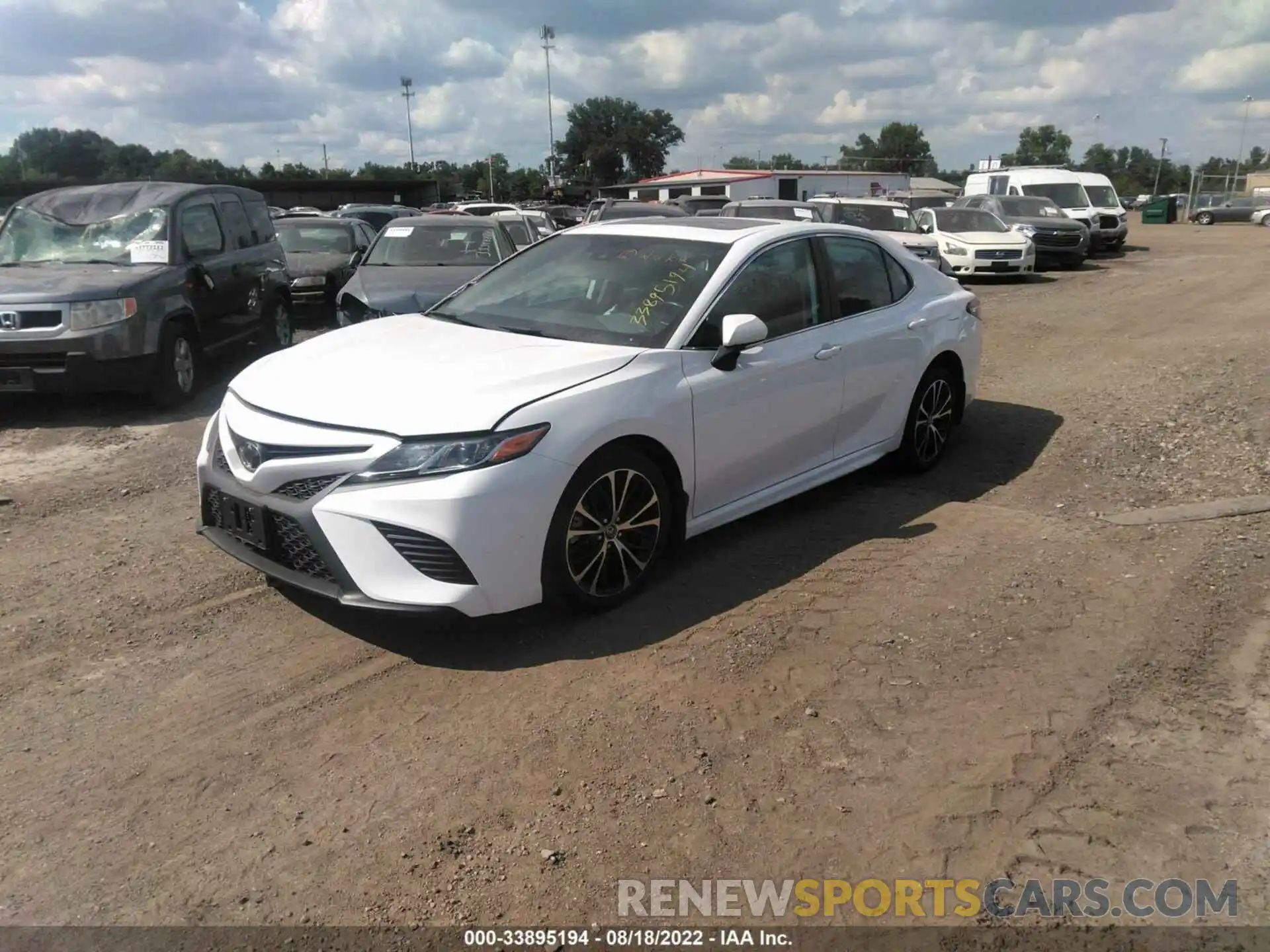 2 Photograph of a damaged car 4T1B11HK2KU846154 TOYOTA CAMRY 2019