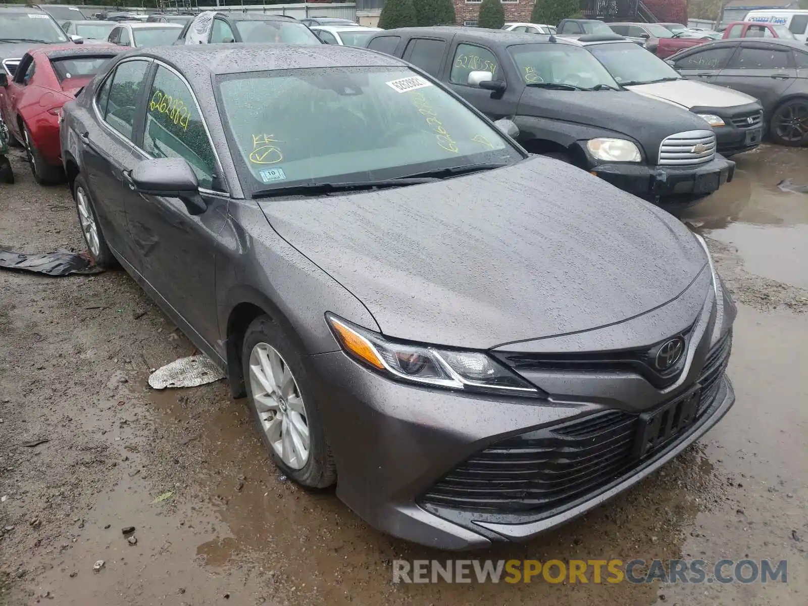 1 Photograph of a damaged car 4T1B11HK2KU847952 TOYOTA CAMRY 2019