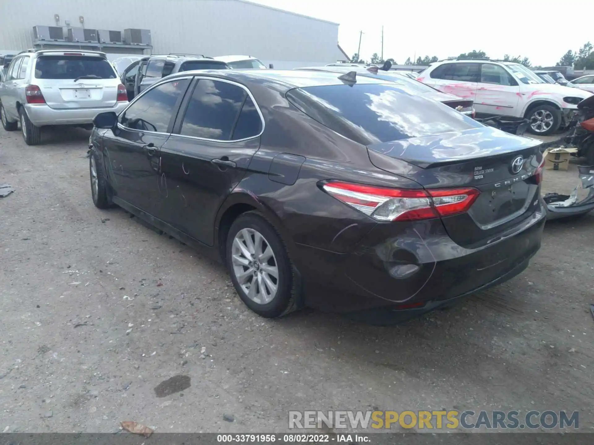 3 Photograph of a damaged car 4T1B11HK2KU849541 TOYOTA CAMRY 2019