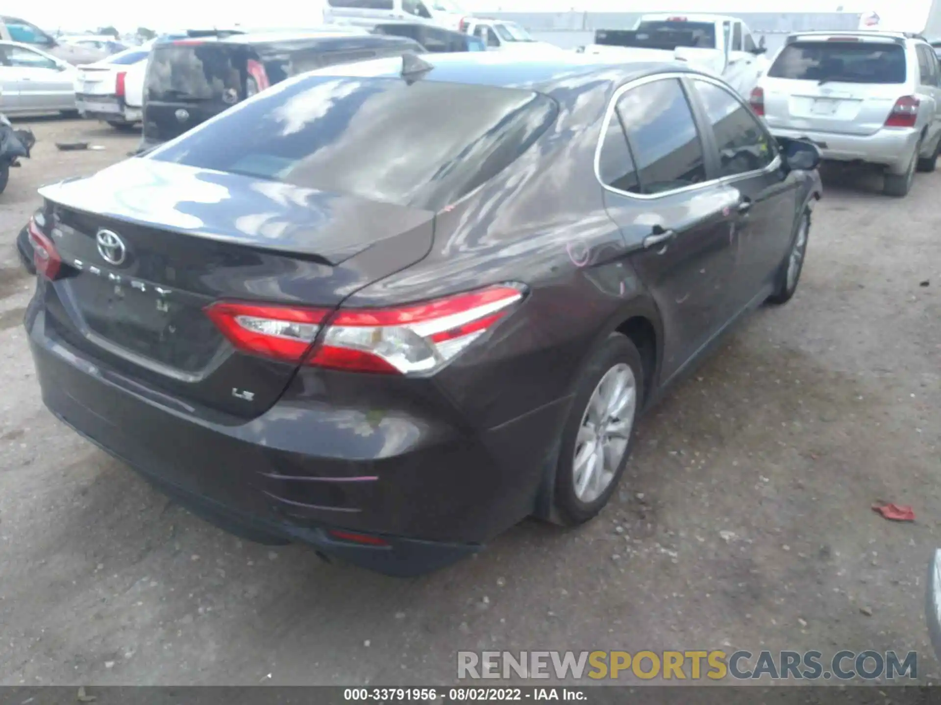 4 Photograph of a damaged car 4T1B11HK2KU849541 TOYOTA CAMRY 2019