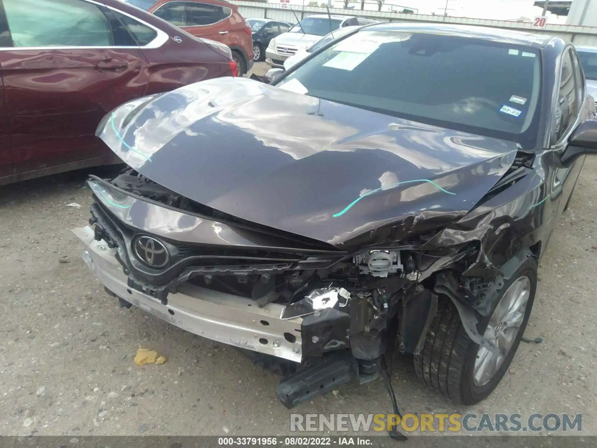 6 Photograph of a damaged car 4T1B11HK2KU849541 TOYOTA CAMRY 2019