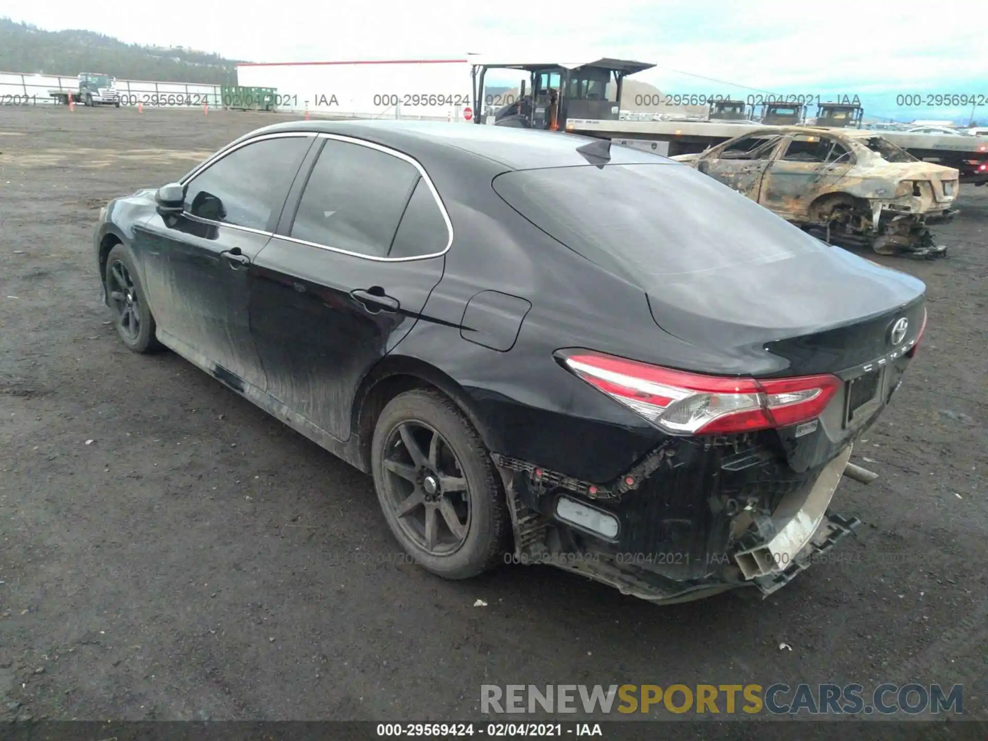 3 Photograph of a damaged car 4T1B11HK2KU849698 TOYOTA CAMRY 2019