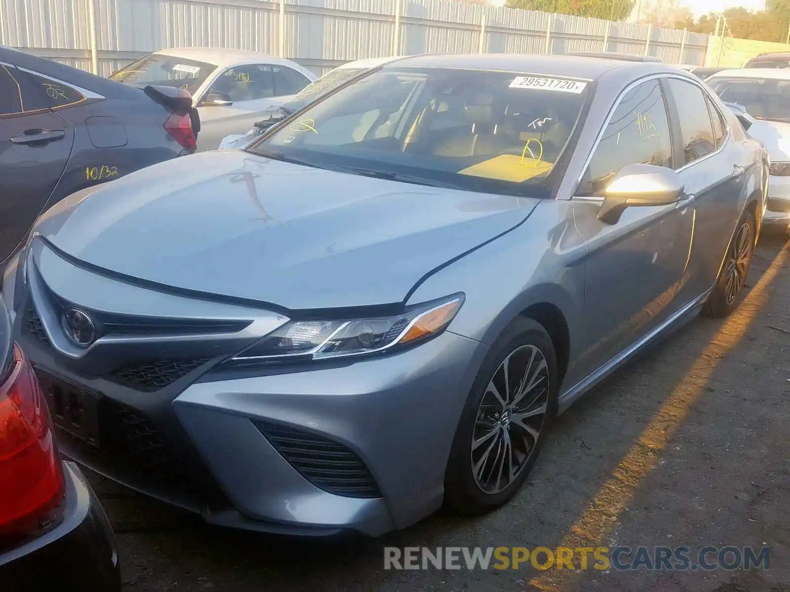 2 Photograph of a damaged car 4T1B11HK2KU853038 TOYOTA CAMRY 2019