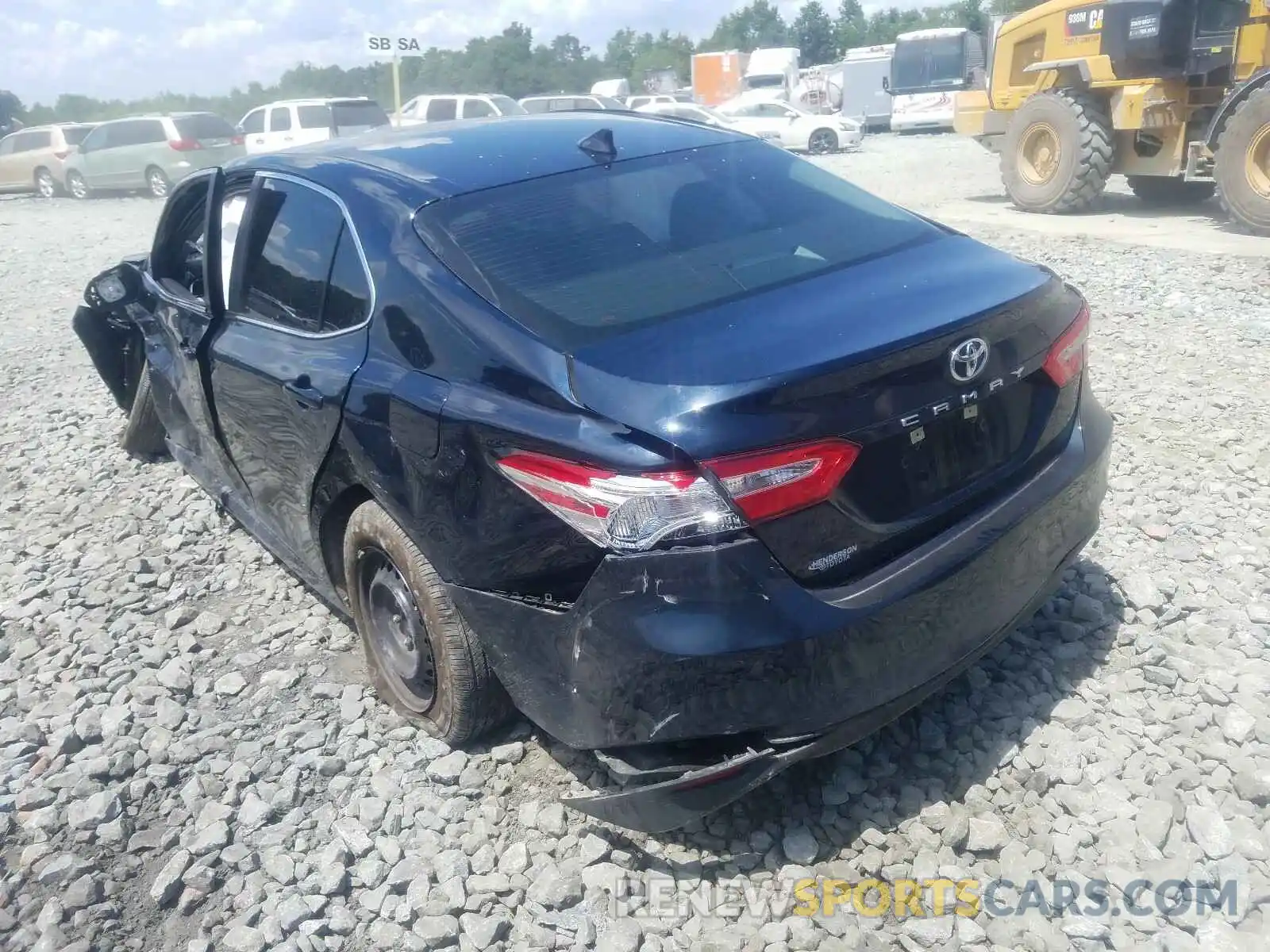 3 Photograph of a damaged car 4T1B11HK2KU853511 TOYOTA CAMRY 2019