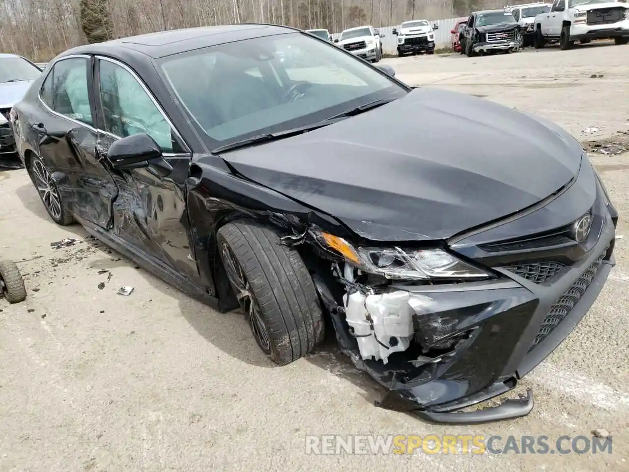 1 Photograph of a damaged car 4T1B11HK2KU856215 TOYOTA CAMRY 2019