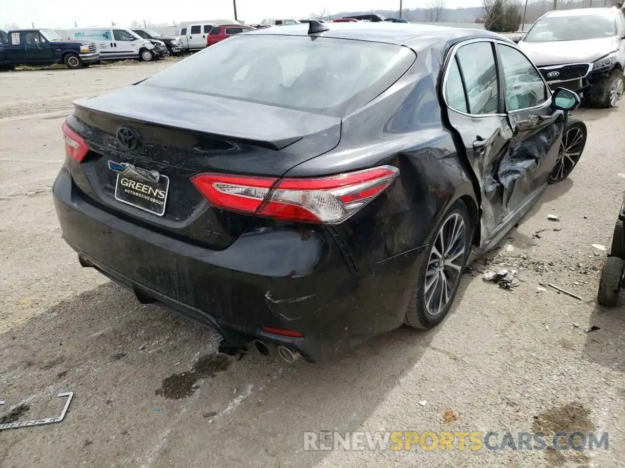 4 Photograph of a damaged car 4T1B11HK2KU856215 TOYOTA CAMRY 2019