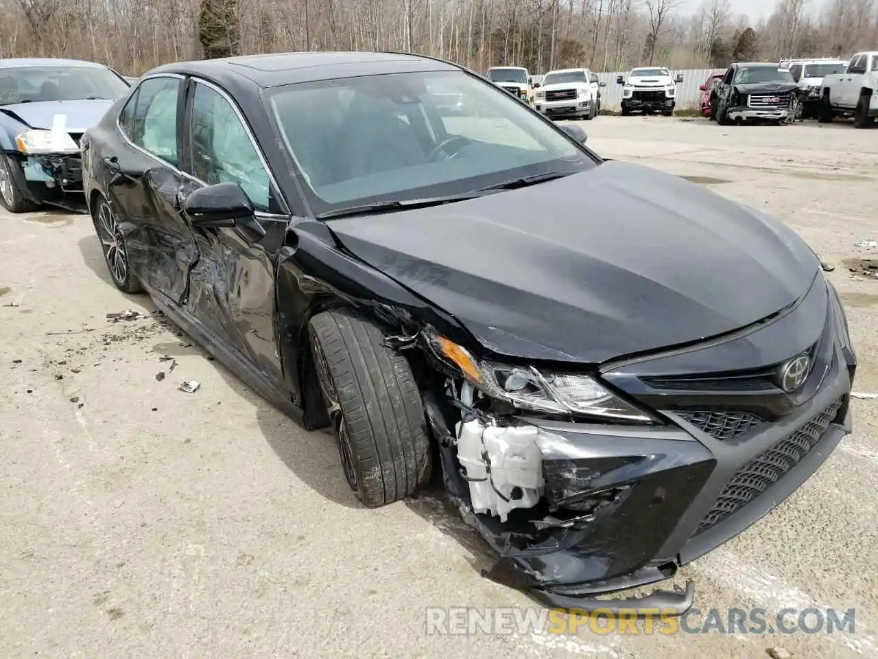 9 Photograph of a damaged car 4T1B11HK2KU856215 TOYOTA CAMRY 2019