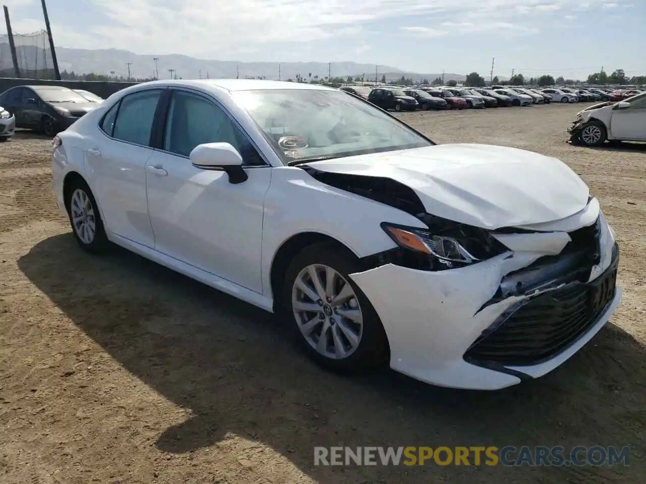 1 Photograph of a damaged car 4T1B11HK2KU856716 TOYOTA CAMRY 2019