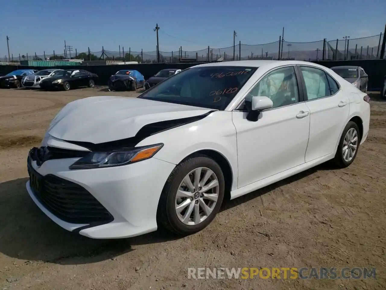 2 Photograph of a damaged car 4T1B11HK2KU856716 TOYOTA CAMRY 2019