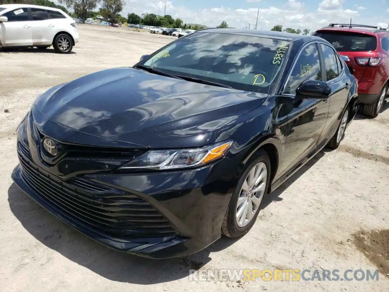 2 Photograph of a damaged car 4T1B11HK2KU856781 TOYOTA CAMRY 2019