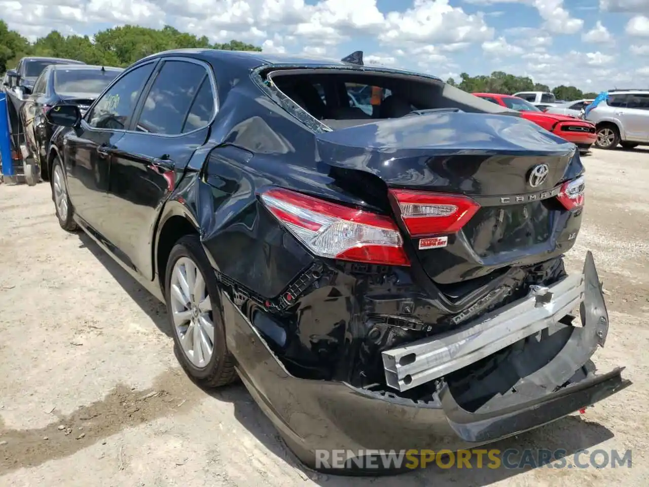 3 Photograph of a damaged car 4T1B11HK2KU856781 TOYOTA CAMRY 2019