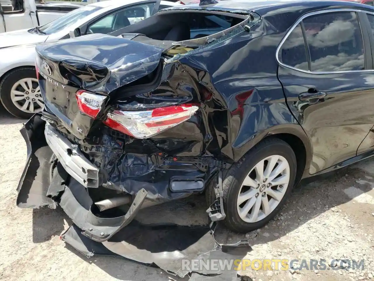 9 Photograph of a damaged car 4T1B11HK2KU856781 TOYOTA CAMRY 2019