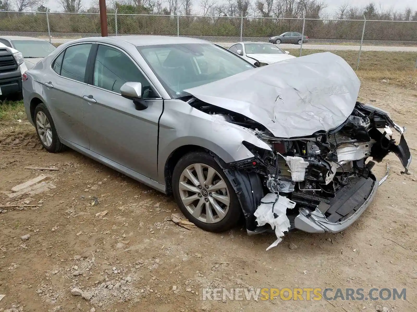 1 Photograph of a damaged car 4T1B11HK3KU160317 TOYOTA CAMRY 2019