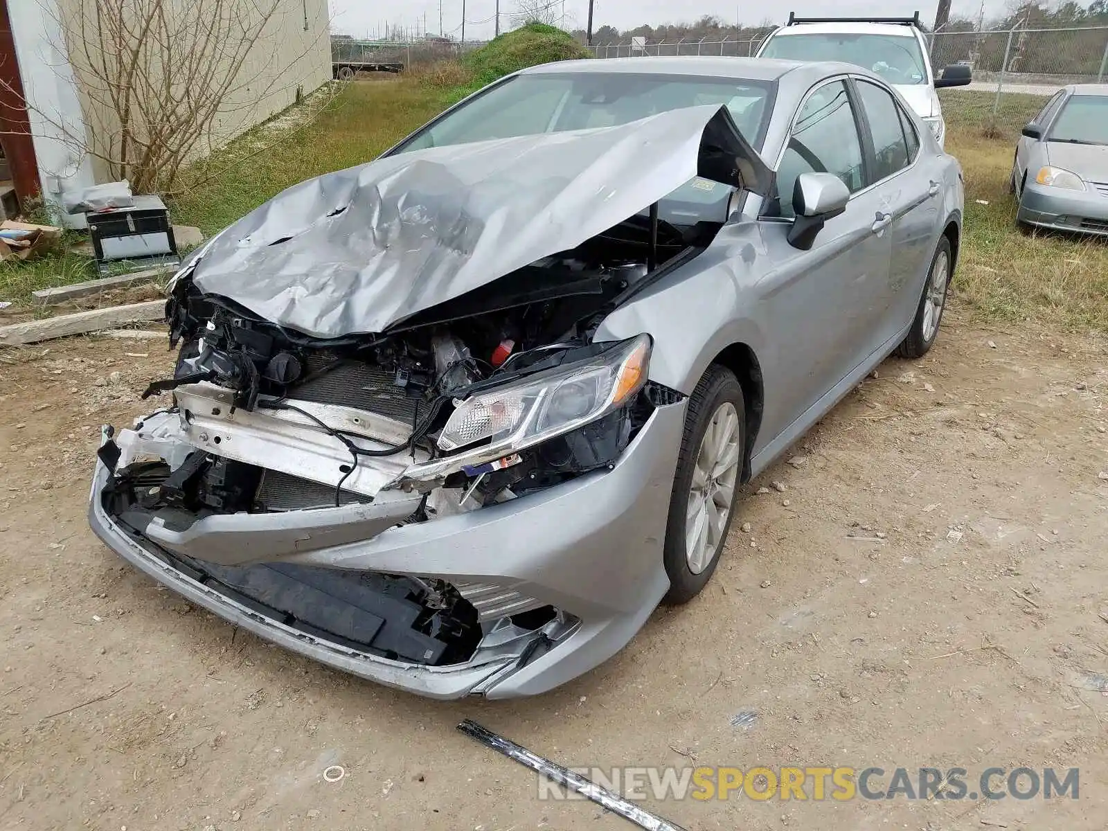 2 Photograph of a damaged car 4T1B11HK3KU160317 TOYOTA CAMRY 2019