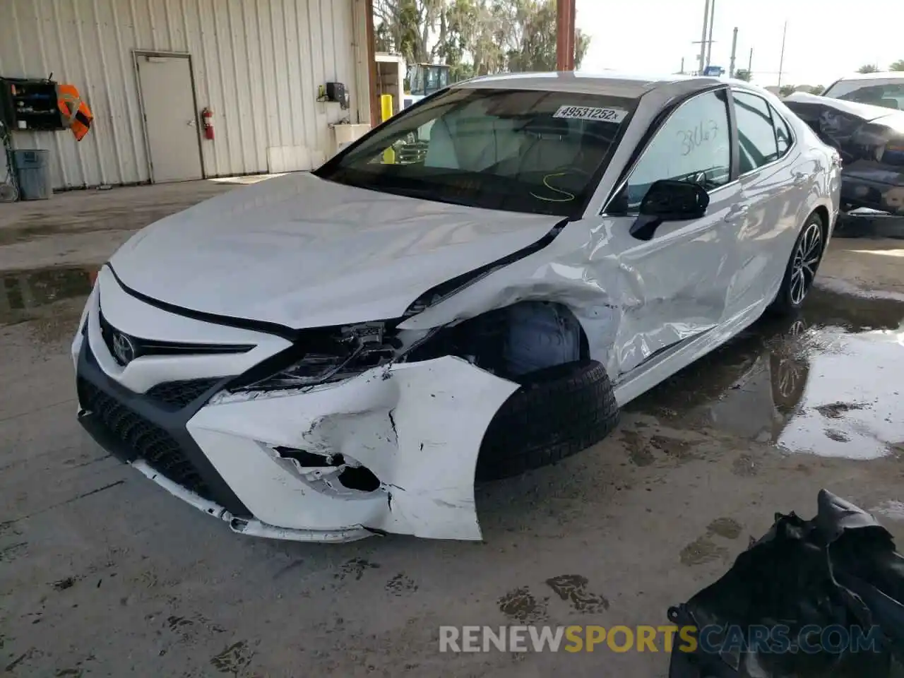 2 Photograph of a damaged car 4T1B11HK3KU161645 TOYOTA CAMRY 2019