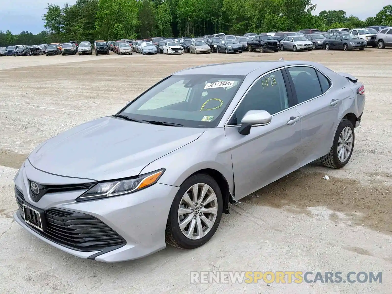 2 Photograph of a damaged car 4T1B11HK3KU162911 TOYOTA CAMRY 2019