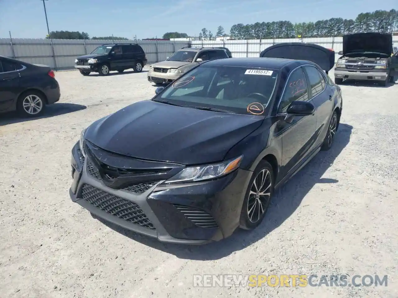 2 Photograph of a damaged car 4T1B11HK3KU163878 TOYOTA CAMRY 2019