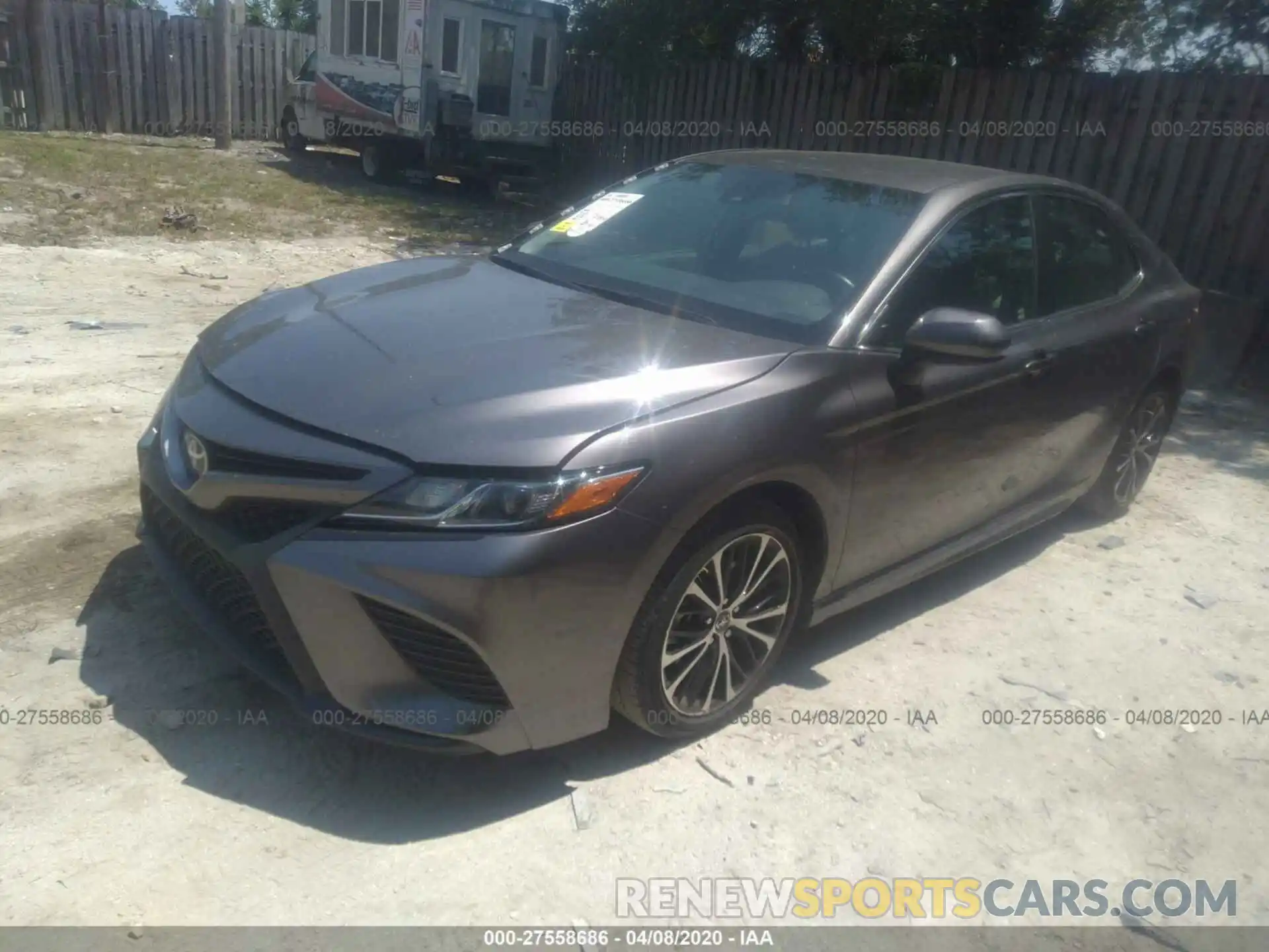 2 Photograph of a damaged car 4T1B11HK3KU164271 TOYOTA CAMRY 2019