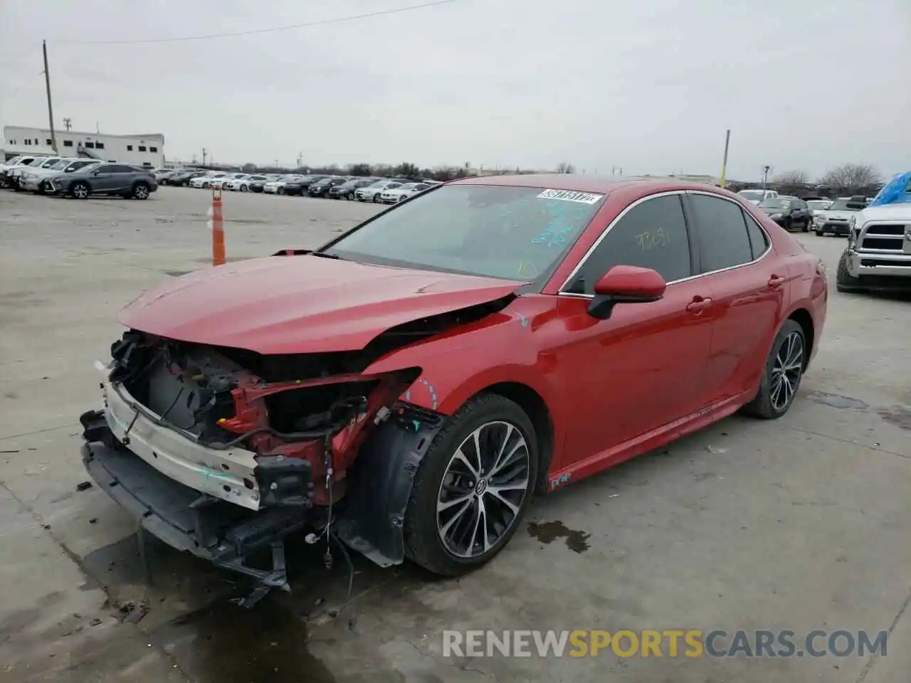 2 Photograph of a damaged car 4T1B11HK3KU164884 TOYOTA CAMRY 2019