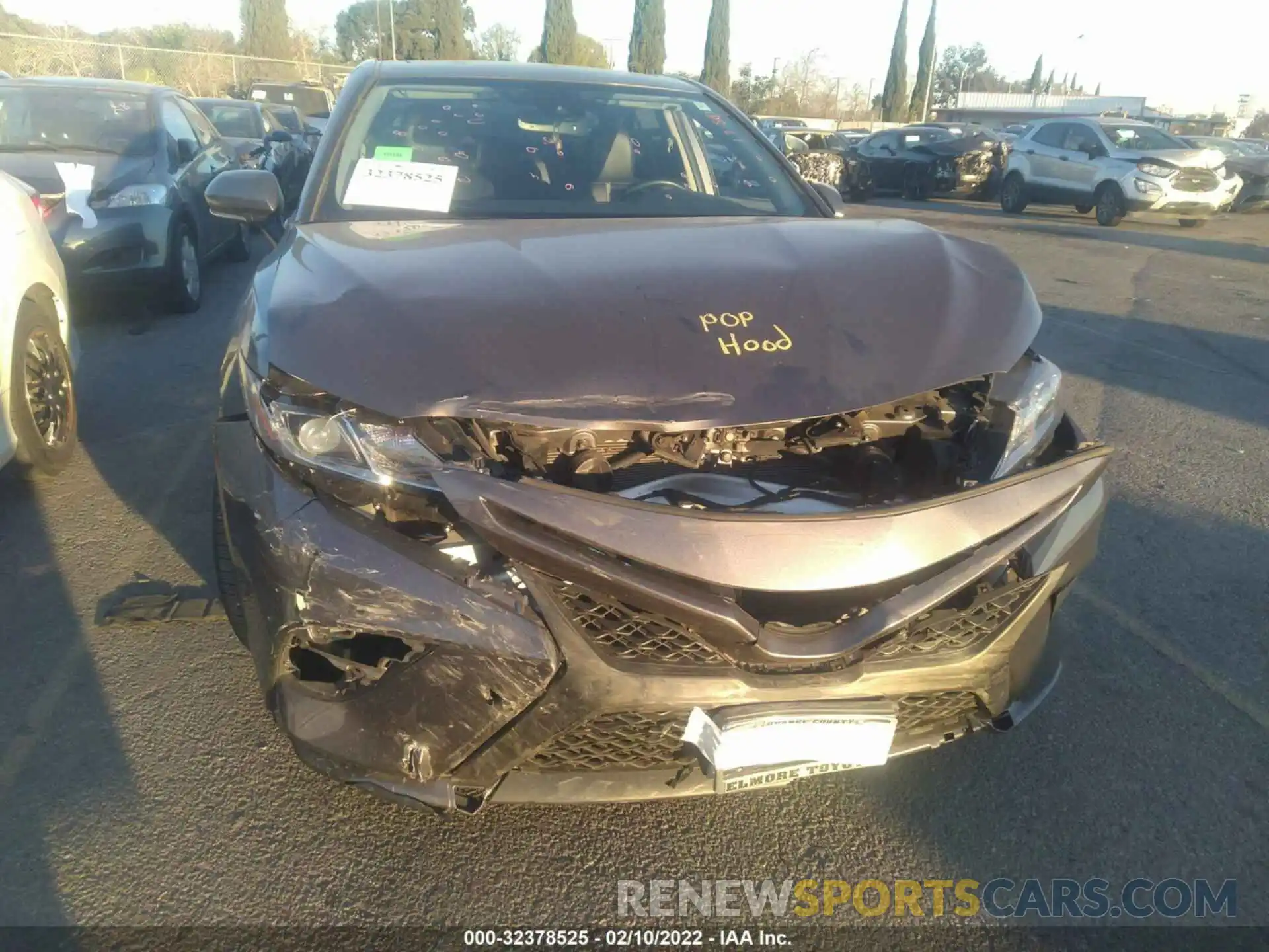 6 Photograph of a damaged car 4T1B11HK3KU165484 TOYOTA CAMRY 2019