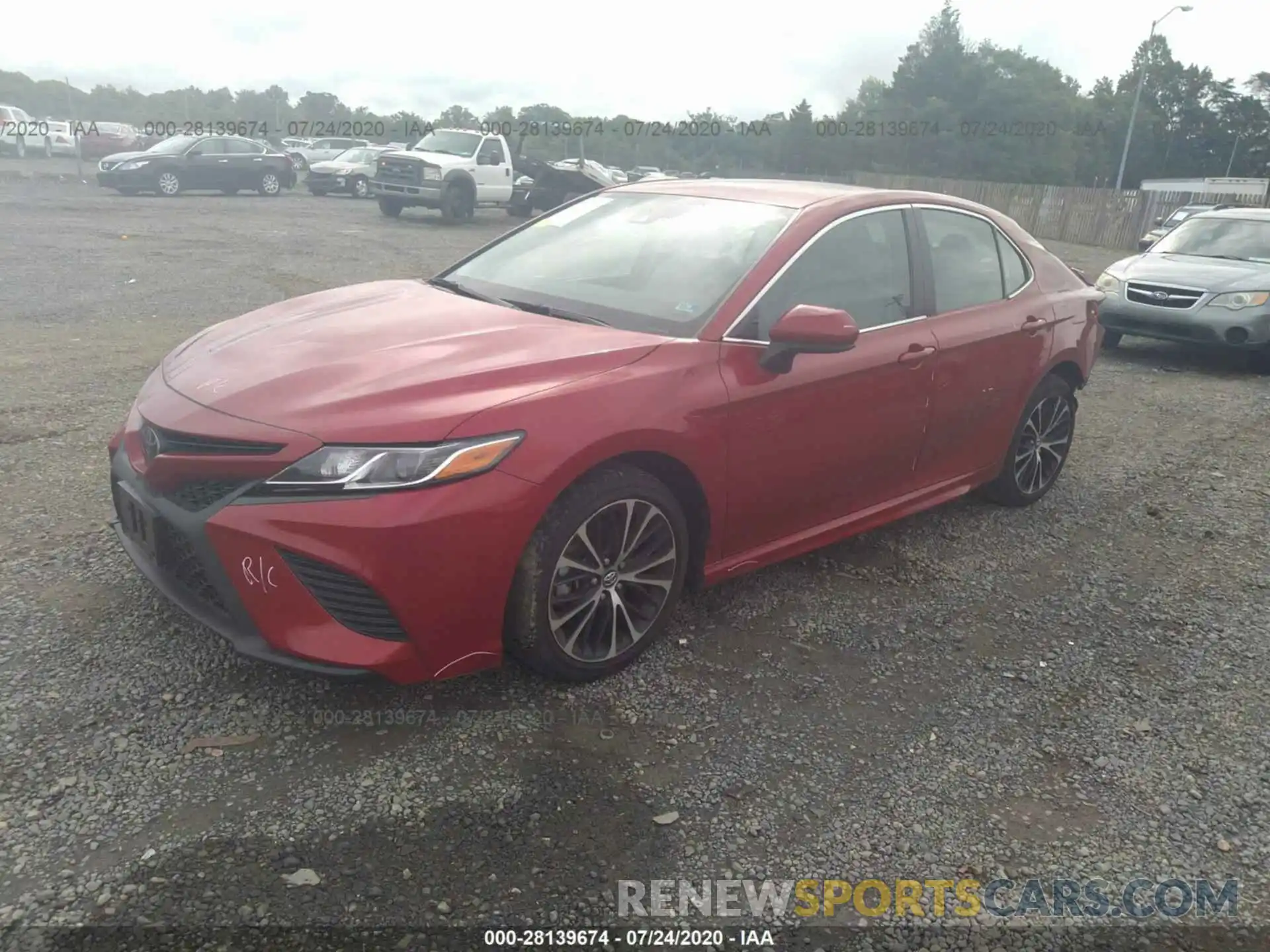 2 Photograph of a damaged car 4T1B11HK3KU165565 TOYOTA CAMRY 2019