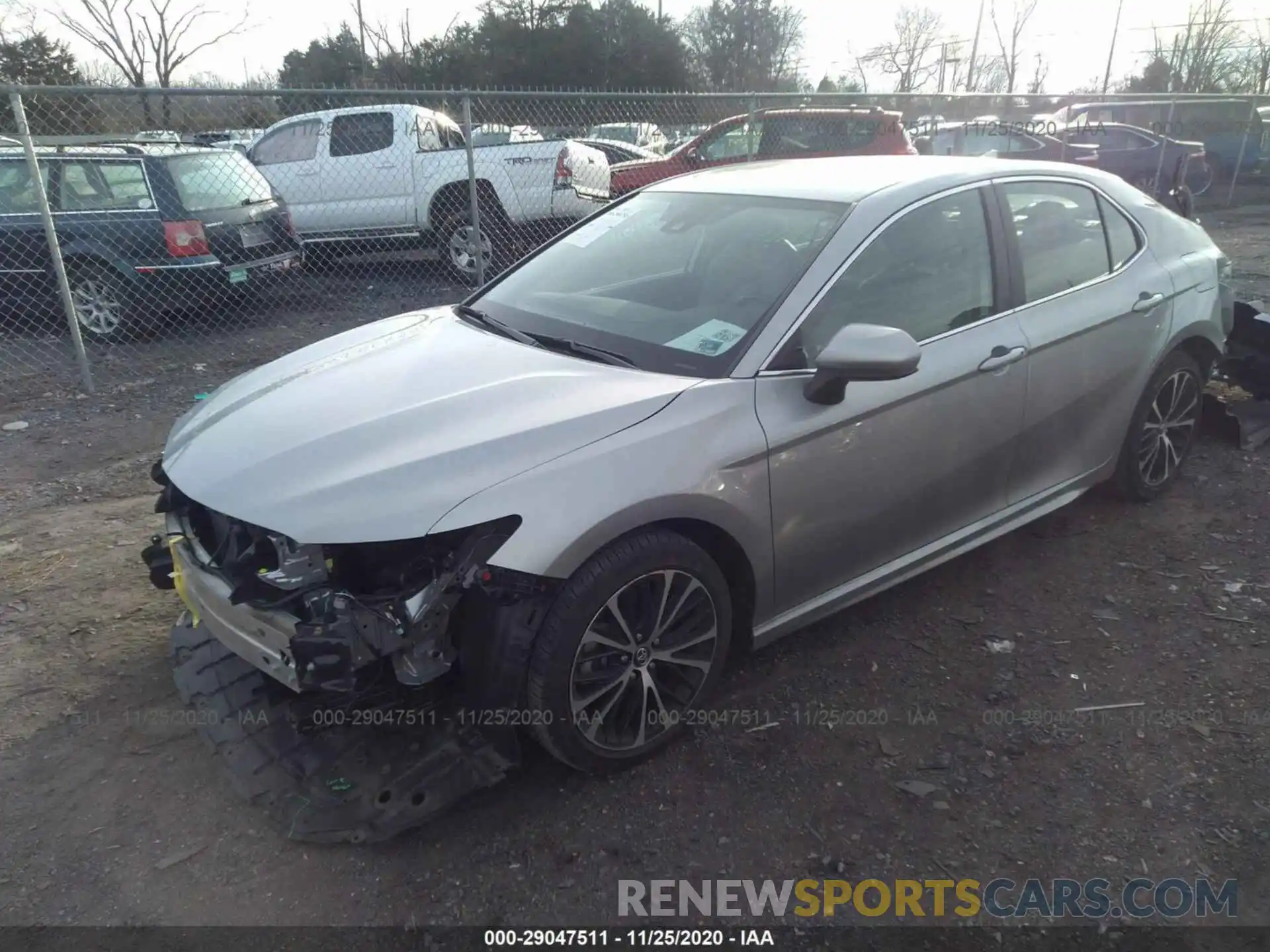 2 Photograph of a damaged car 4T1B11HK3KU166392 TOYOTA CAMRY 2019