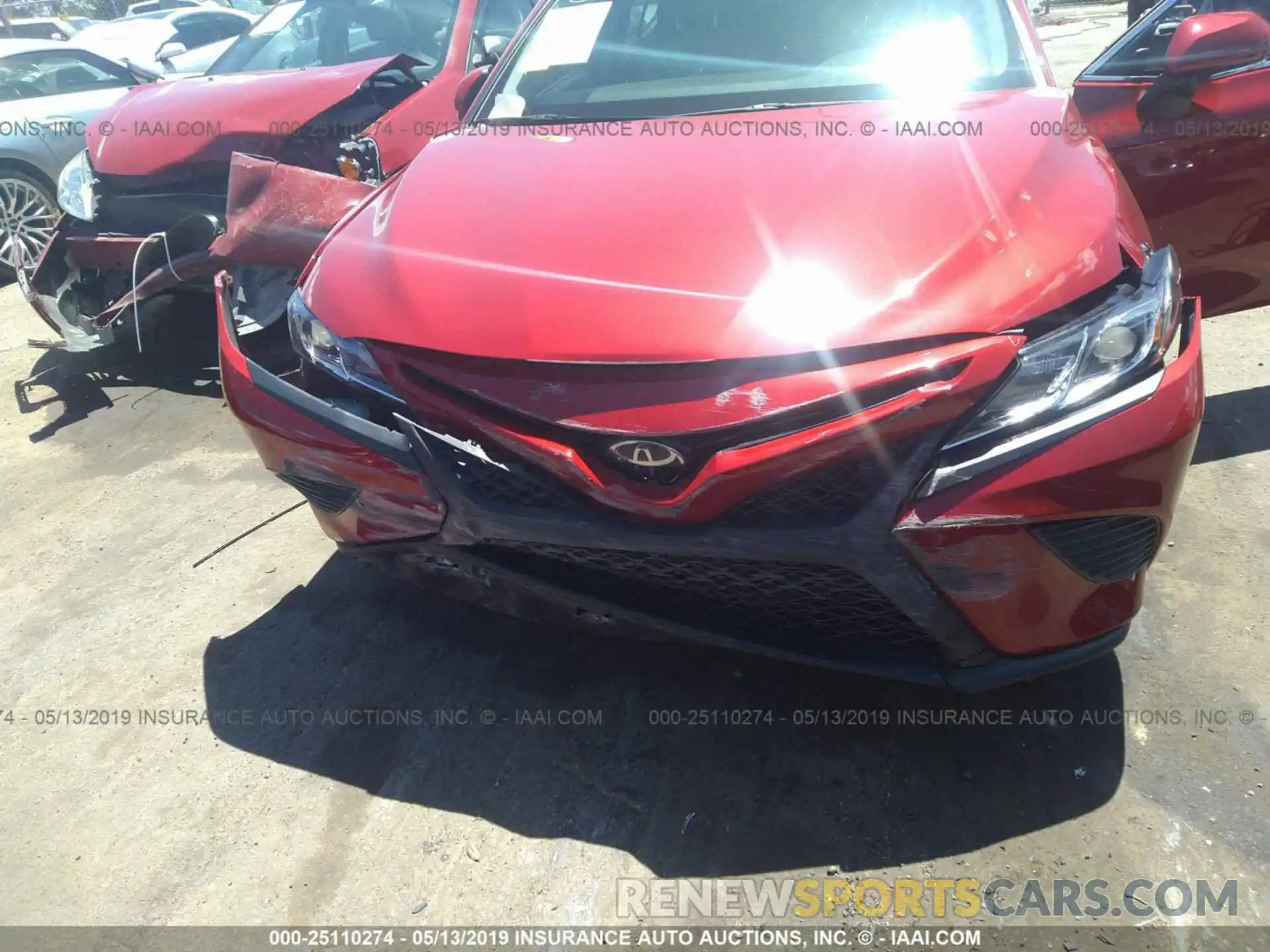 6 Photograph of a damaged car 4T1B11HK3KU166991 TOYOTA CAMRY 2019