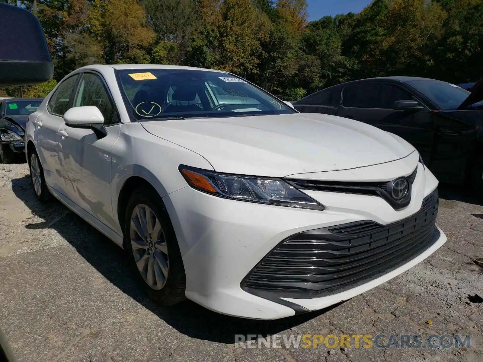 1 Photograph of a damaged car 4T1B11HK3KU167283 TOYOTA CAMRY 2019