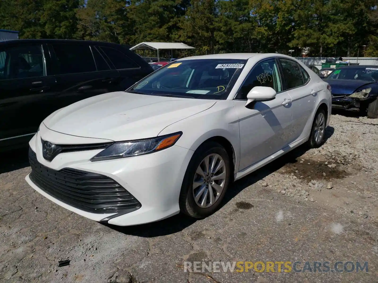 2 Photograph of a damaged car 4T1B11HK3KU167283 TOYOTA CAMRY 2019