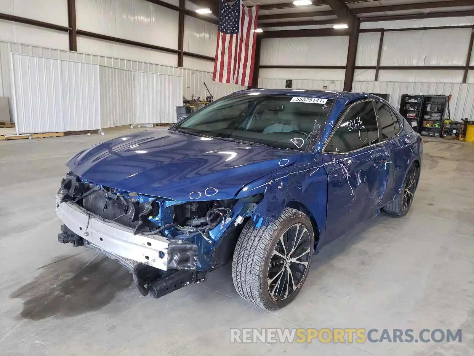 2 Photograph of a damaged car 4T1B11HK3KU168854 TOYOTA CAMRY 2019