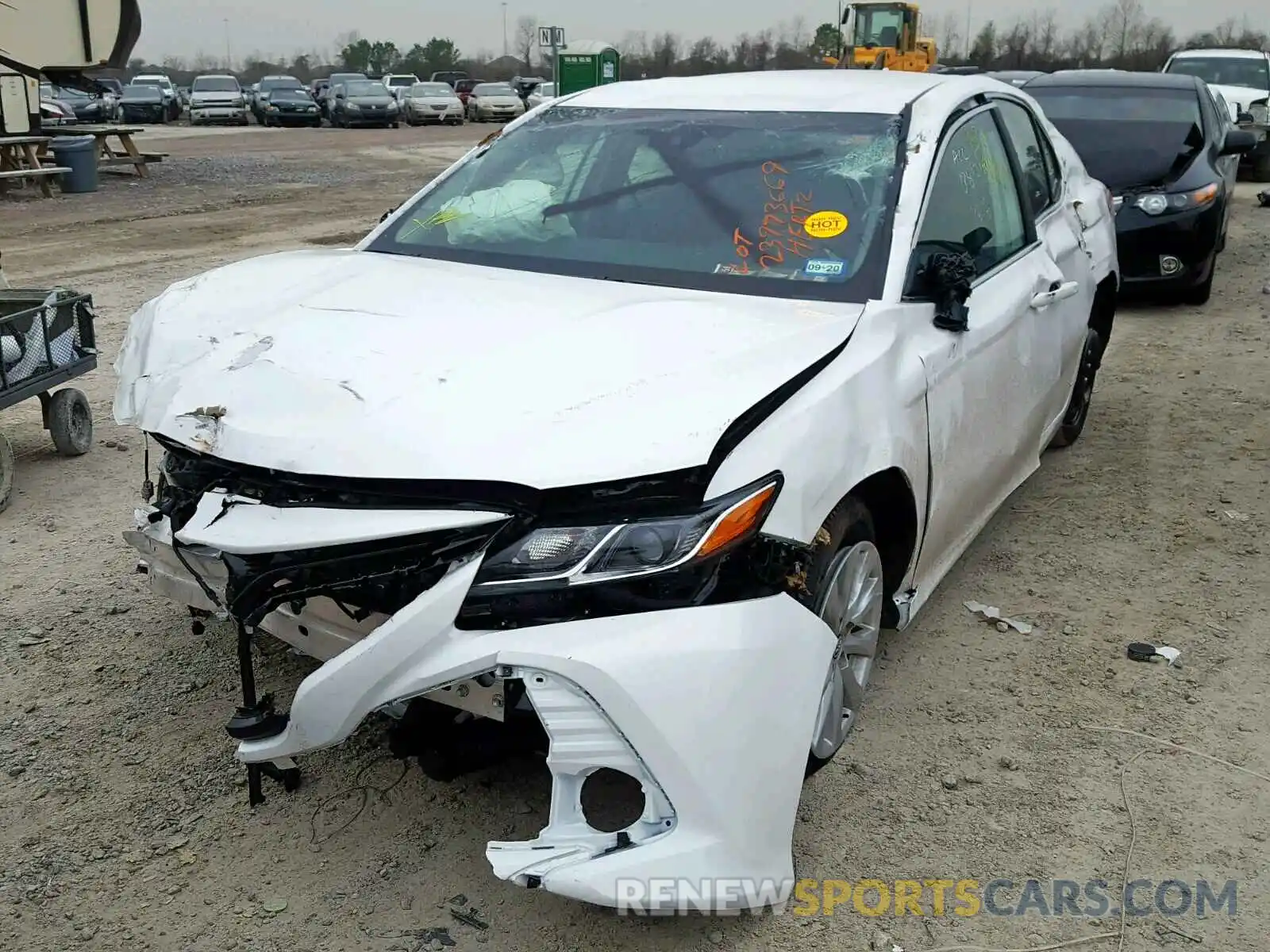 2 Photograph of a damaged car 4T1B11HK3KU168885 TOYOTA CAMRY 2019