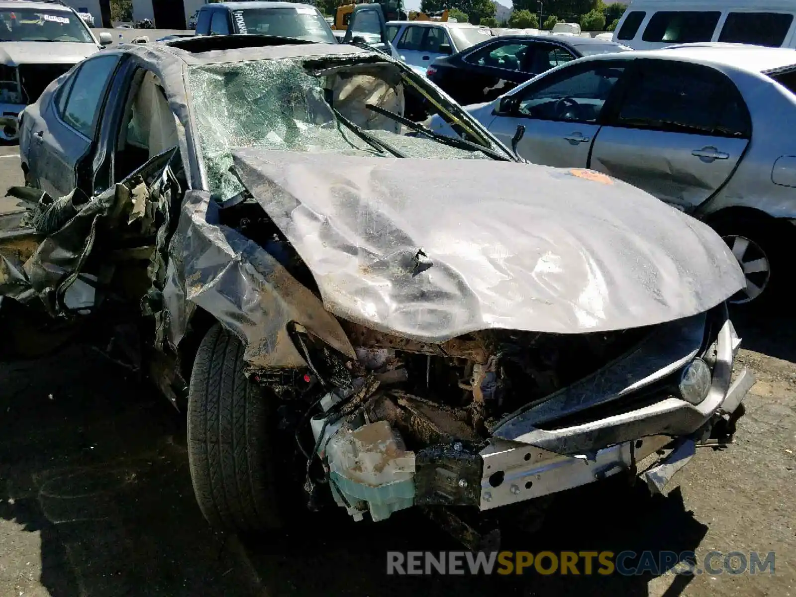 1 Photograph of a damaged car 4T1B11HK3KU168935 TOYOTA CAMRY 2019