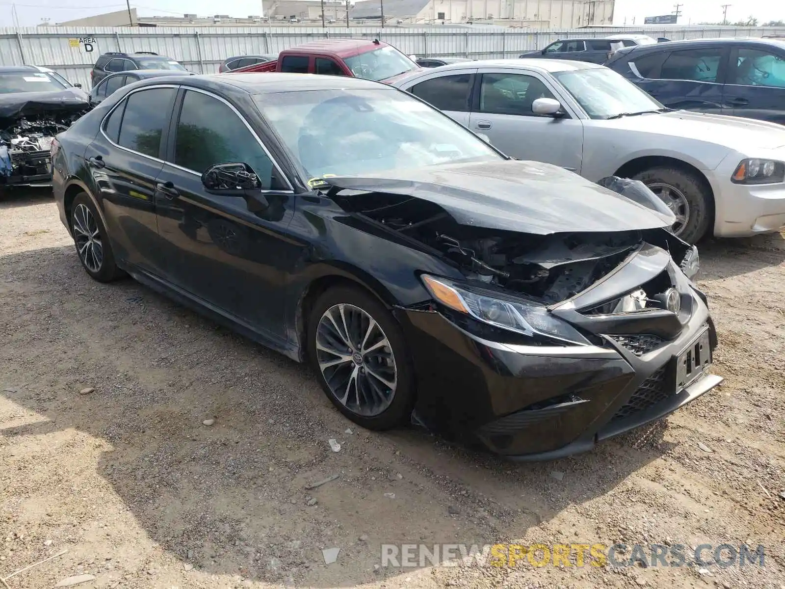 1 Photograph of a damaged car 4T1B11HK3KU170488 TOYOTA CAMRY 2019