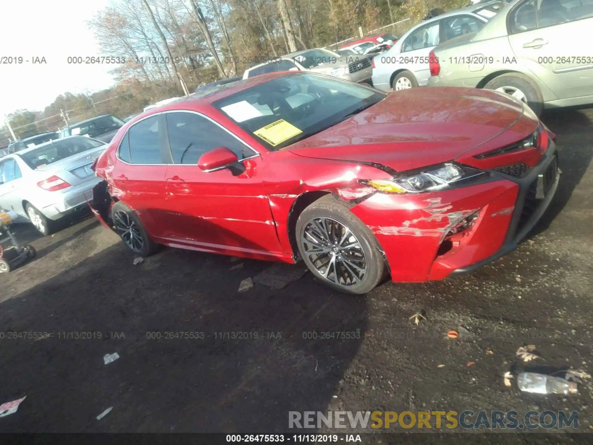 1 Photograph of a damaged car 4T1B11HK3KU171270 TOYOTA CAMRY 2019