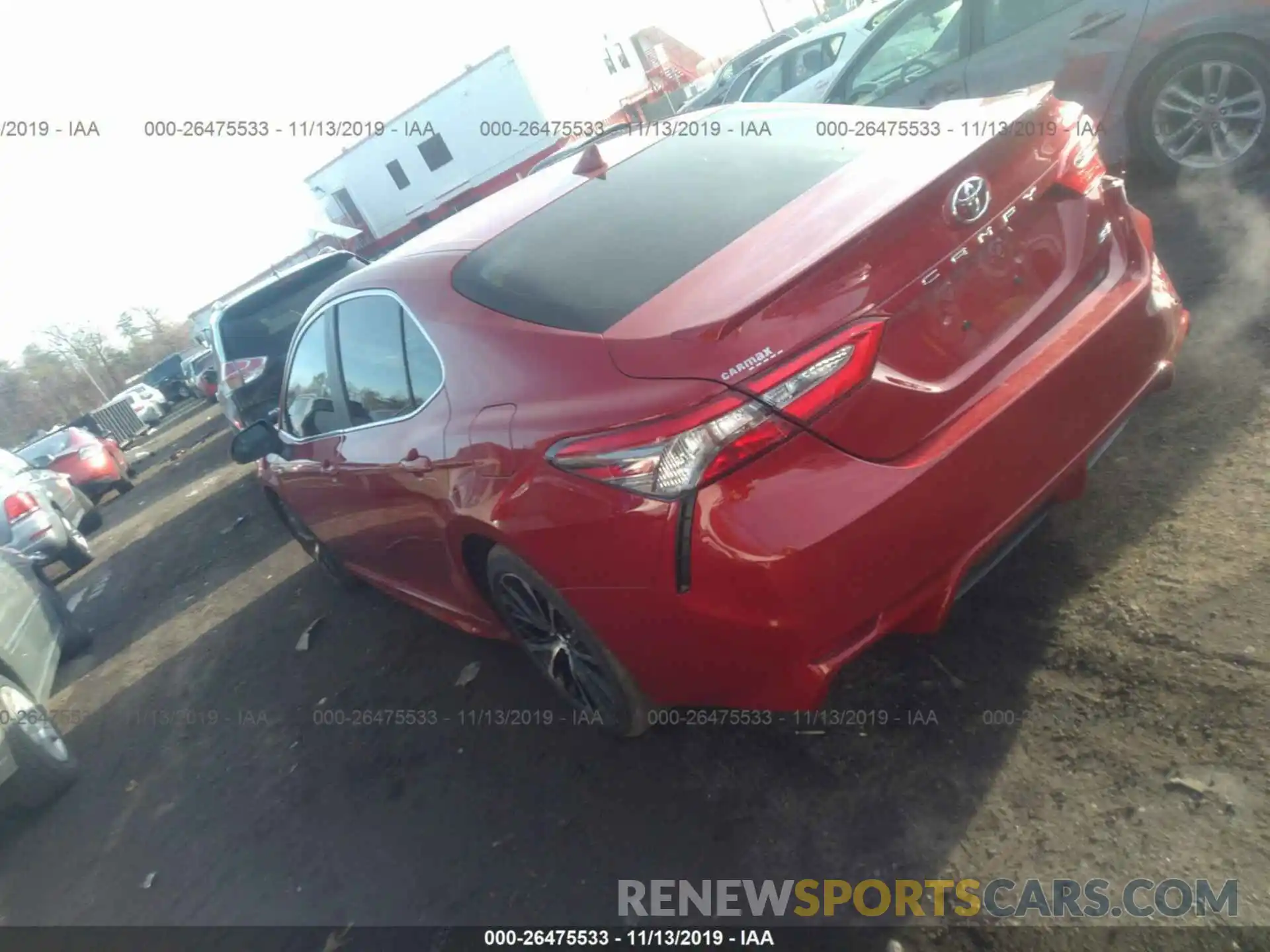 3 Photograph of a damaged car 4T1B11HK3KU171270 TOYOTA CAMRY 2019