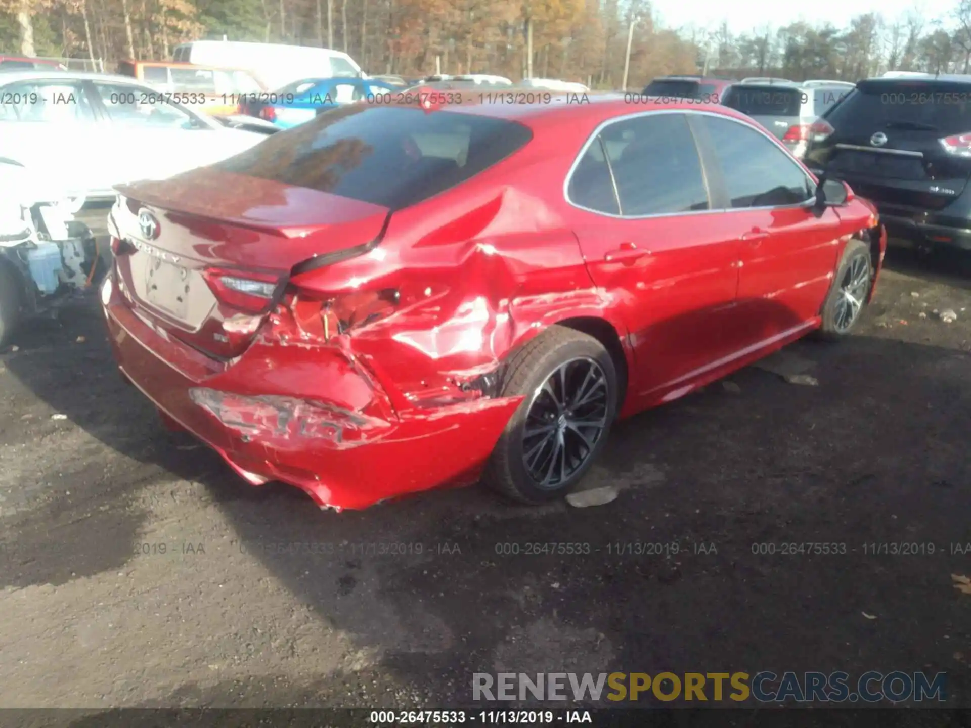 4 Photograph of a damaged car 4T1B11HK3KU171270 TOYOTA CAMRY 2019