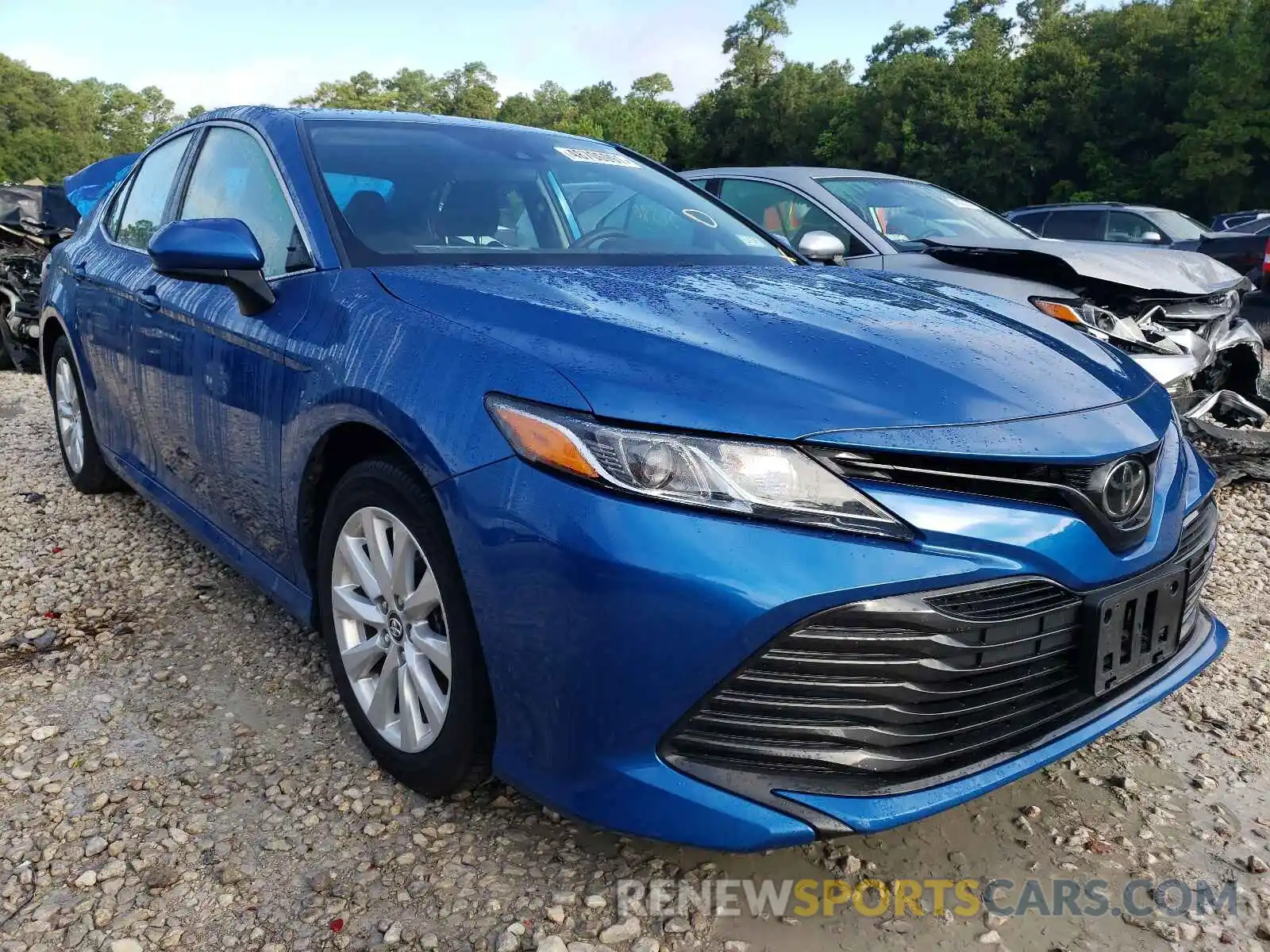 1 Photograph of a damaged car 4T1B11HK3KU171849 TOYOTA CAMRY 2019