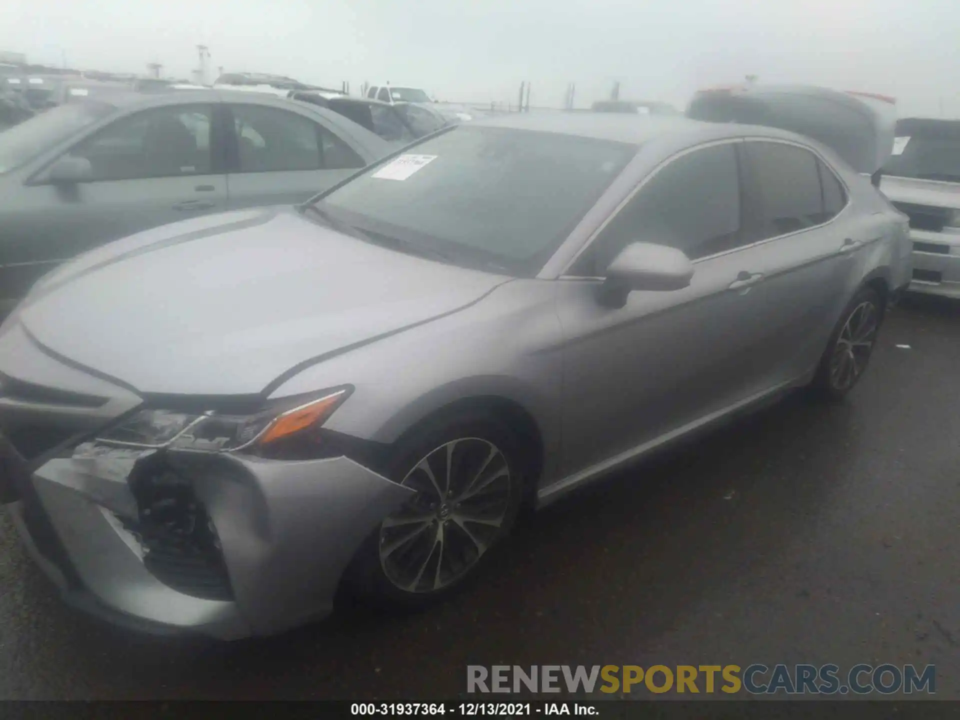 2 Photograph of a damaged car 4T1B11HK3KU172807 TOYOTA CAMRY 2019