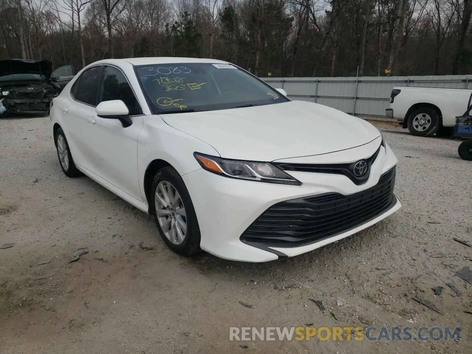 1 Photograph of a damaged car 4T1B11HK3KU173083 TOYOTA CAMRY 2019